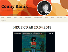 Tablet Screenshot of connykanik.de